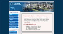 Desktop Screenshot of millenniummanufacturing.com
